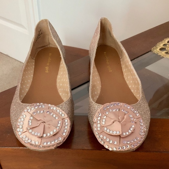 MADDEN GIRL RHINESTONE GLITTER BOW SHOES - Picture 8 of 8